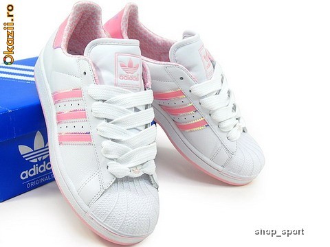 Adidasi dama Adidas Originals Superstar 2 - adidasi originali - piele foto mare