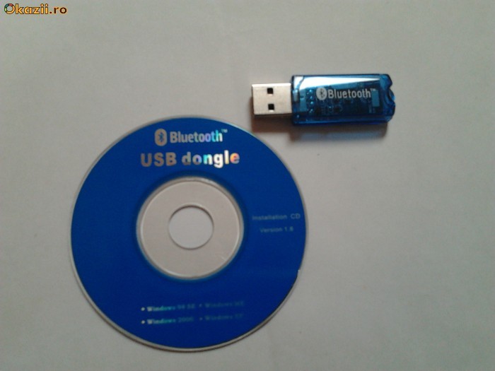 Stick  Bluetooth cu USB pentru pc foto mare