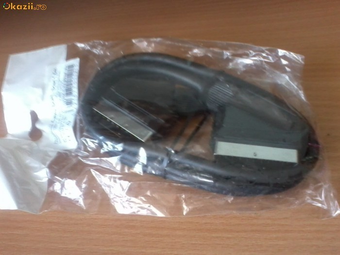 Cablu scart-scart 1,5m foto mare