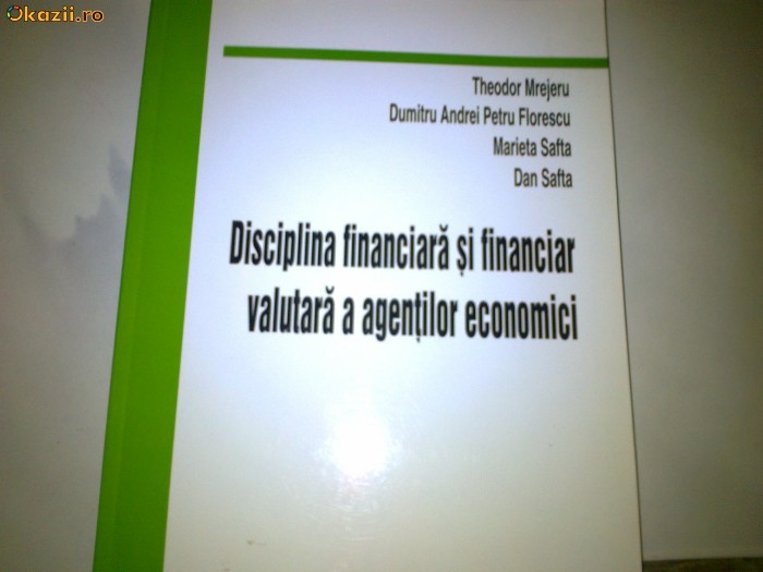 Disciplina financiara foto mare