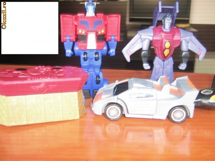 colectie mc donalds transformers, scooby doo sarcofag foto mare