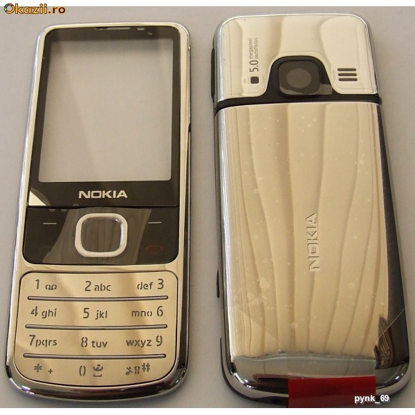 CARCASA NOKIA 6700 SILVER foto mare