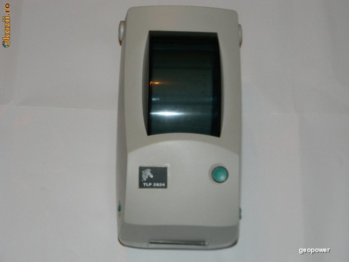 Ap. NOUA Imprimanta Termica ZEBRA TLP 2824: printer ultracompact, desktop, pentru chitante si etichete 4 retail securitate turism/hotel medical/pharma foto mare