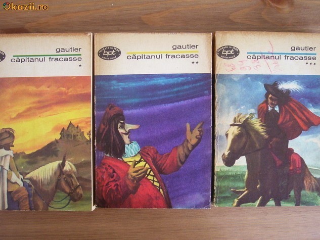 25 Gautier - Capitanul Fracasse (3 volume) foto mare