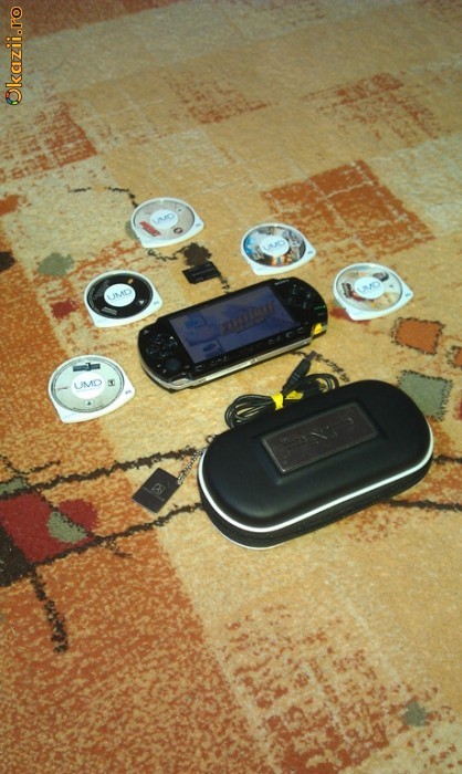 PSP 1006 model rar koreean playstation portabil nou modat, ACCEPT SCHIMB (nokia,samsung,iphone,lg,sony ericsson,htc,motorola) foto mare