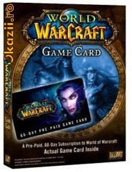 World of Warcraft 60 Days Gametime ( Prepaid Game Card ) foto mare