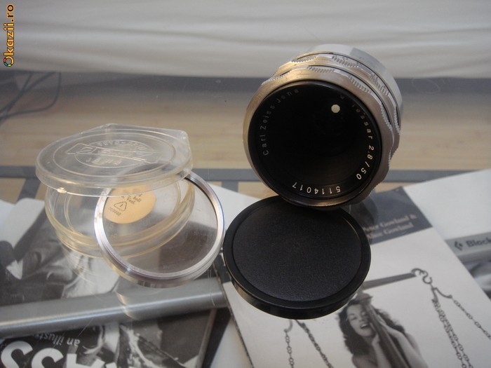 Tessar 50mm f/2.8 Carl Zeiss Jena (filet M42) foto mare