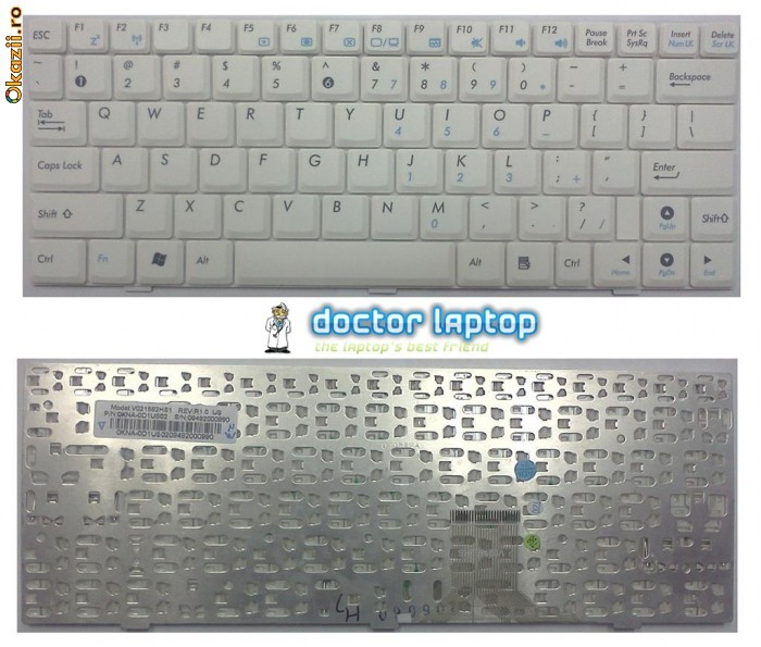 Tastatura laptop Asus Eee PC 1000N foto mare