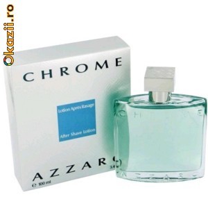 Azzaro Chrome 100 ml Aftershave pentru barbati foto mare