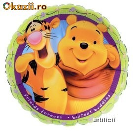 Balon folie metalizata WINNIE THE POOH & TIGER foto mare