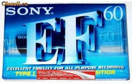 CASETE AUDIO  SONY foto mare