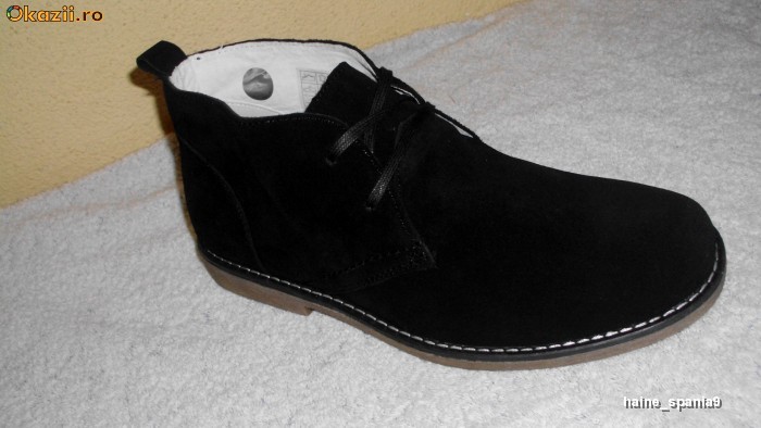 Pantofi/Ghete Gen Lacoste Casual Model Inedit Ghete din Piele Naturala In ton cu Moda foto mare