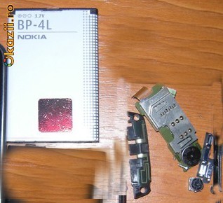 Nokia E55 defect / piese / componente foto mare