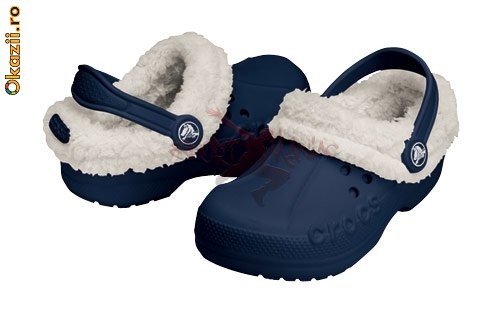 Crocs Blitzen kids navy (126) foto mare