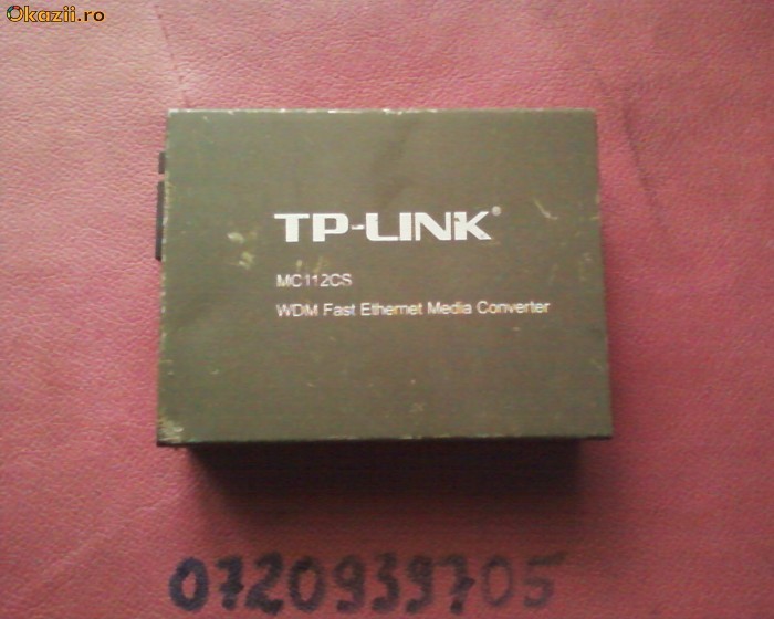 TP  LINK  MEDIA  CONVERTER foto mare