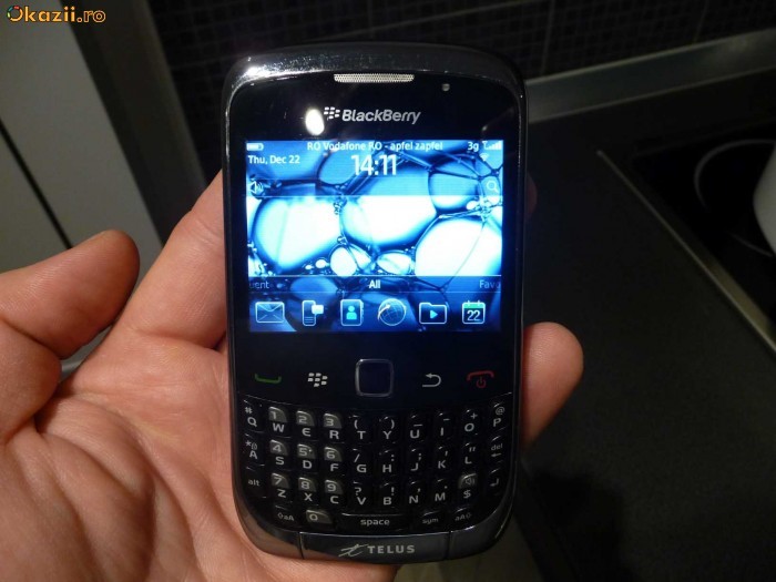 blackberry 9300 curve 3G foto mare