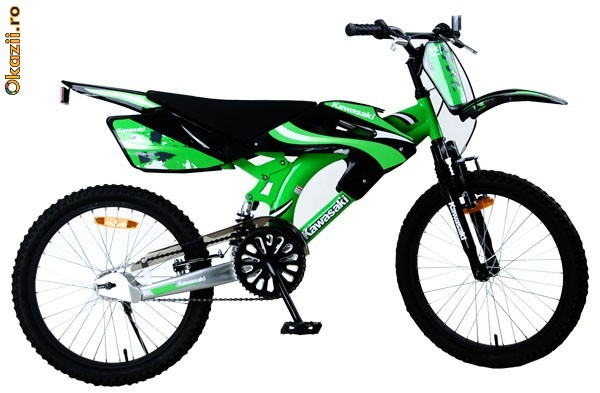 Junior bike KAWASKI Rebel 20 foto mare