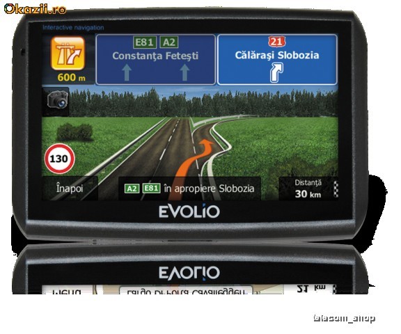 GPS Auto Evolio Hi-Speed 4 foto mare