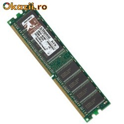 Memorie RAM Kingston 1GB DDR 400MHz CL3 ValueRam KVR400X64C3A-1G foto mare