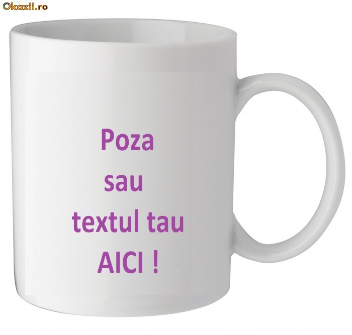 Cani personalizate ,diferite culori foto mare