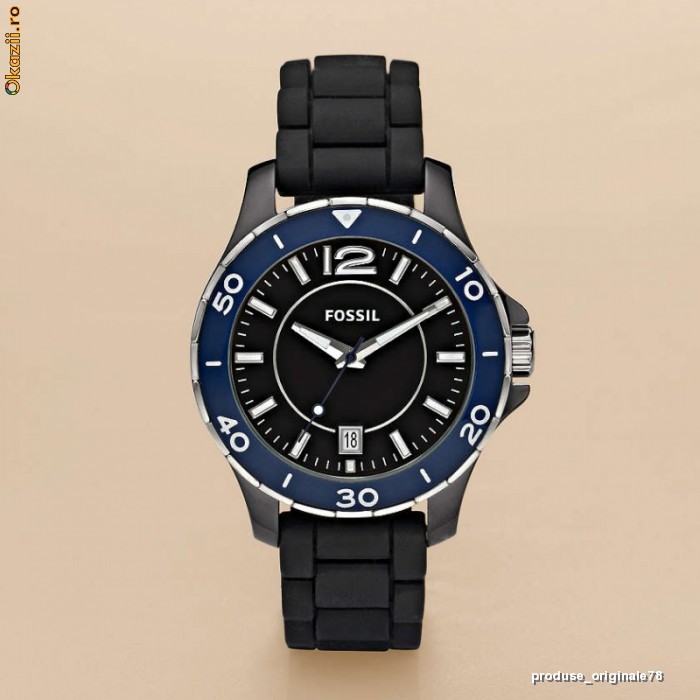 Ceas lux dama din ceramica Fossil CE1036 PRODUS ORIGINAL, nou cu eticheta in cutie, GARANTIE IN SERVICE FOSSIL, pret magazin 170 euro - IN STOC - foto mare