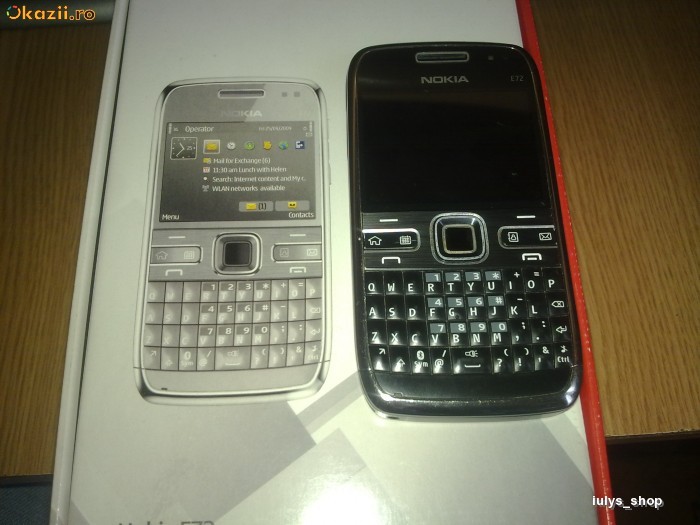 TELEFON NOKIA E72 NECODAT CUMPARAT DE LA VODAFONE TRANSPORT GRATUIT PRIN FAN COURIER+CADOU IN VALOARE DE MAXIM 10 LEI foto mare