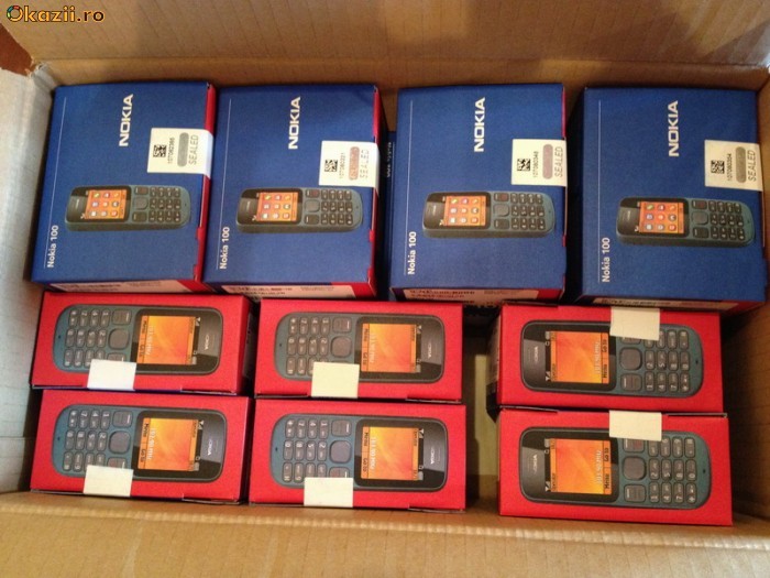 nokia 100 sigilate garantie 2 ani orange foto mare