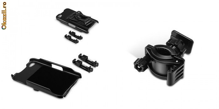 Nou - 2 in 1 - Suport de bicicleta, motoreta, scooter + auto - dedicat Apple iPhone 4! foto mare