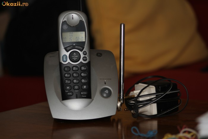 telefon cordless General Electric DECT foto mare