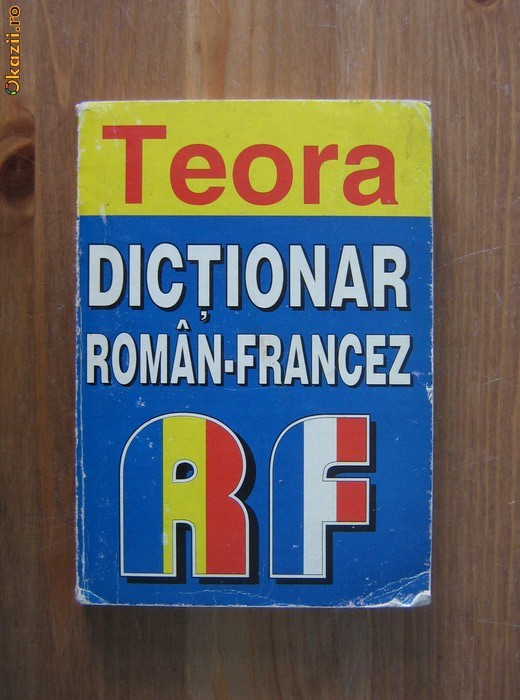 Marcel Saras - Dictionar Roman - Francez foto mare