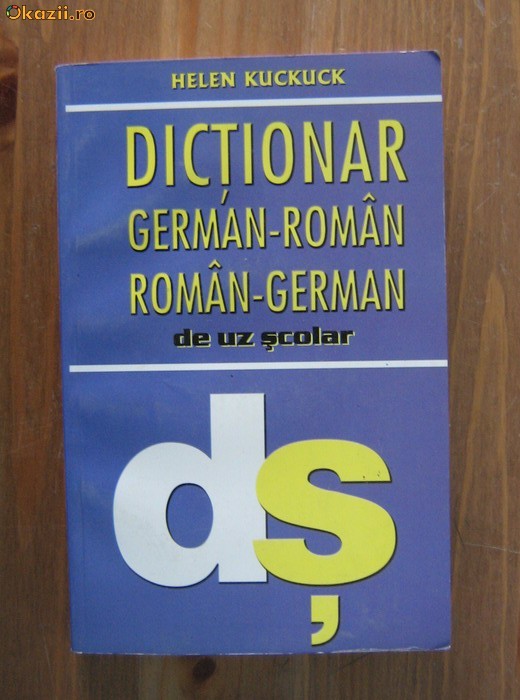 Helen Kuckuck - Dictionar German - Romnan / Roman - German de uz scolar foto mare