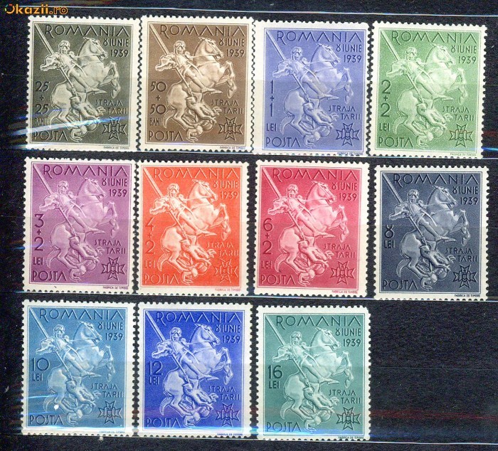 1939 Straja tarii - Sf. Gheorghe, LP131 foto mare