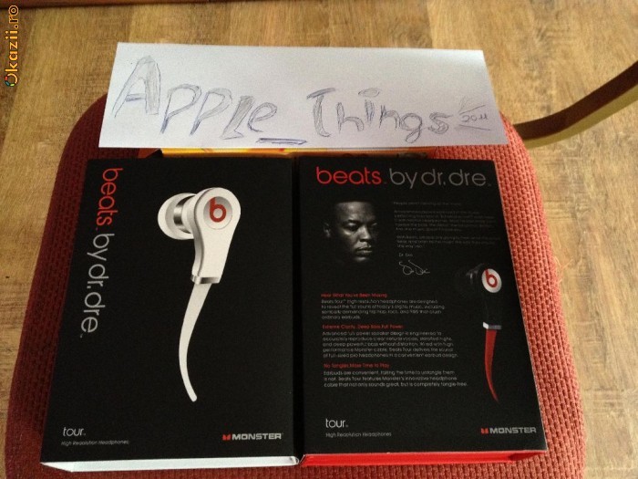 CASTI MONSTER BEATS BY DR.DRe--TOUR-ALBE/NEGRE!-*SUPER DEAL-LIVRARE GRATUITA* foto mare