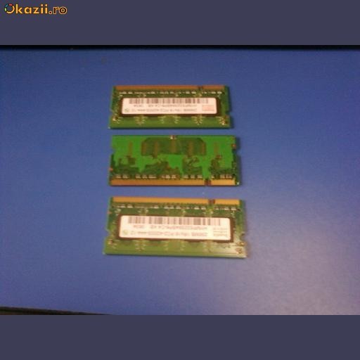 MEMORIE 256M DDR2 LAPTOP foto mare