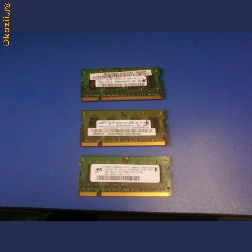 MEMORII SODIMM 1G DDR2 foto mare