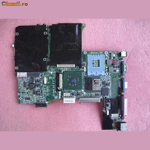 Placa de baza defecta DELL D600 cu diferite defecte(neumblat pe foto mare