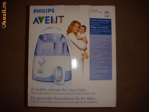 PHILIPS AVENT UMIDIFICATOR-NOU IN CUTIE -PE STOC foto mare