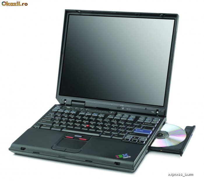 Laptop IBM T30 - Intel Pentium 4M 1,9Ghz / 1Gb / 40Gb / 14,1 / Combo foto mare
