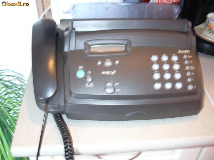 telefon cu fax philips foto mare