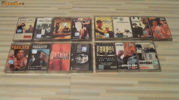 Casete Originale HIP-HOP Romanesc foto mare