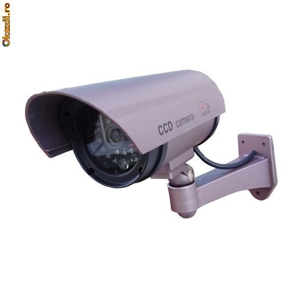 KIT 4 CAMERE SUPRAVEGHERE FALSE ASPECT REALISTIC CU LED CAMERE VIDEO foto mare