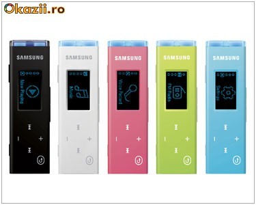 Vand Mp3 Samsung YP U3 1gb foto mare
