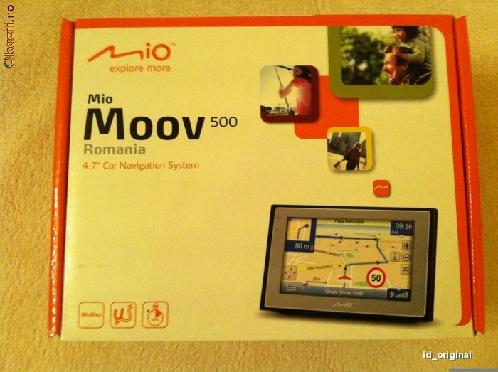 GPS Mio Moov 500 foto mare