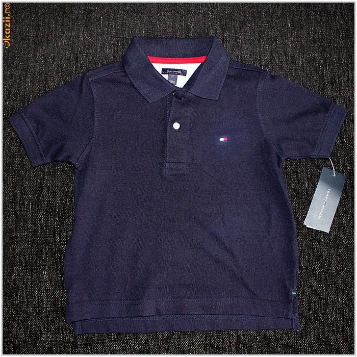*** PROMOTIE Tricou Polo TOMMY HILFIGER, Copii / Baieti, 2 Ani, 100% AUTENTIC, T381011, Reducere de la 89 RON *** foto mare
