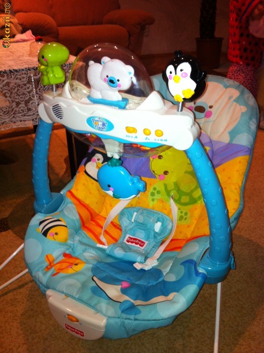 Balansoar Fisher Price folosit 3 luni  model 2011 foto mare