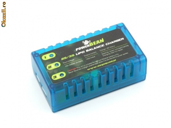 Incarcator baterii LiPo - PowerBean foto mare
