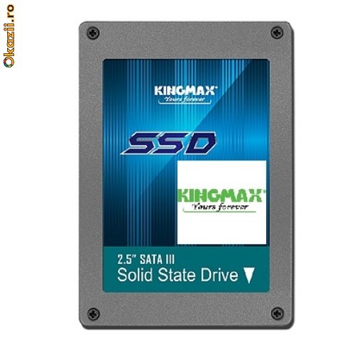 SSD Kingmax KM-21 2.5 128GB SATA2 Desktop Bundle Retail foto mare