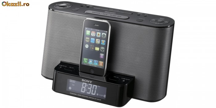 Sistem audio iPod/iPhone Sony ICF-DS11iP foto mare