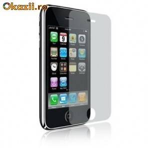 Folie Protectie Ecran iPhone 3G, 3Gs Transparenta foto mare