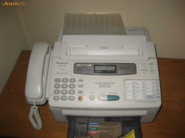 Panasonic KX-F 1100 telefon/copiator/fax foto mare